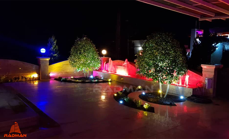 محوطه سازی و فضای سبز